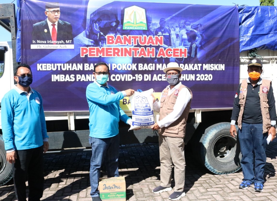 Abdya Terima 913 Paket Sembako untuk Warga Terdampak Covid-19