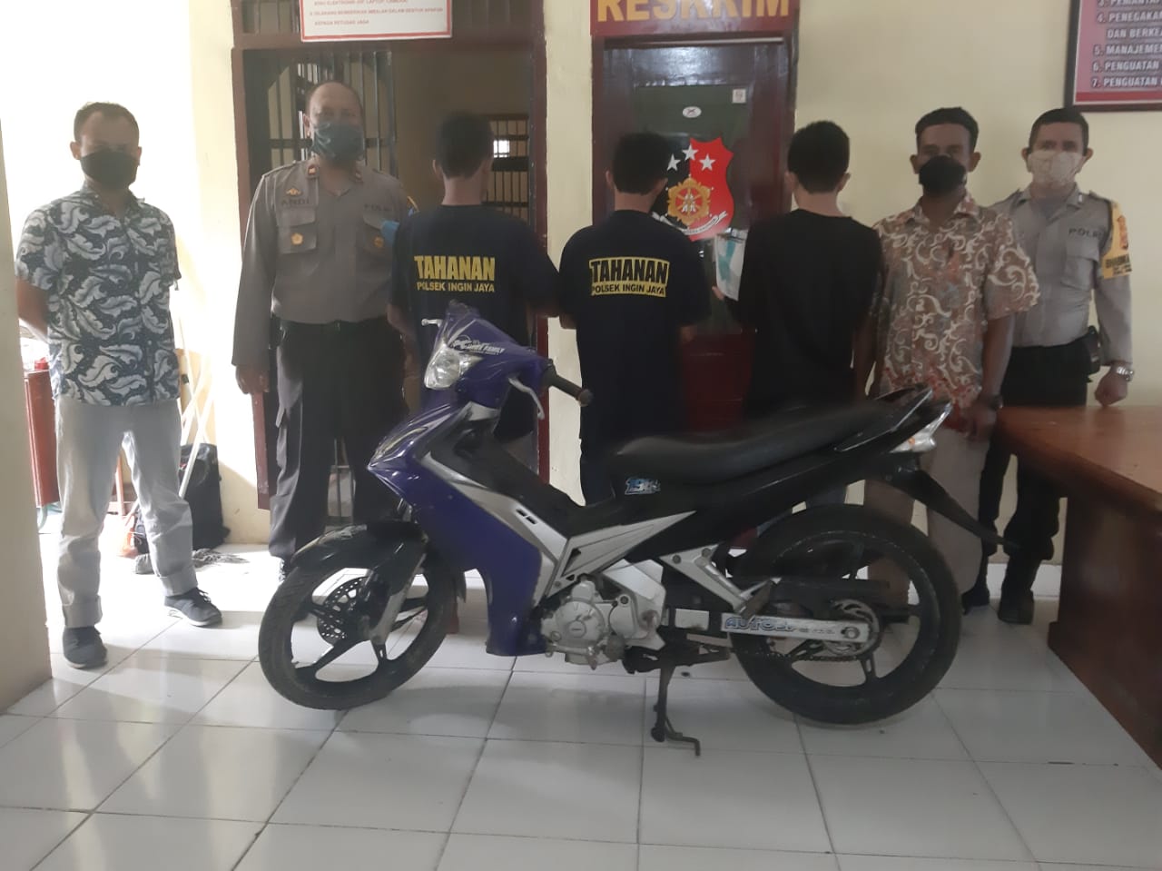 Polisi Tangkap Tiga Pencuri Barang dalam Toko di Blang Bintang