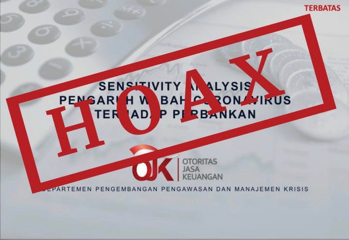 OJK: Waspadai Informasi Hoax tentang Analisis Perbankan