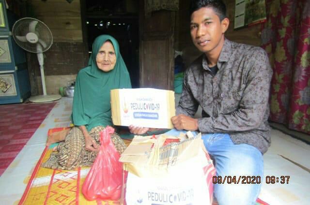 Cahaya Aceh Bagikan Sedekah Pangan Ramadhan