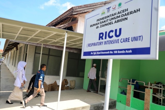 Ruang RICU RSUDZA Banda Aceh