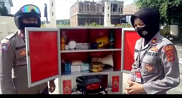 IMG-20210616-WA0144 | INFOACEH.net Bhabinkamtibmas di Lhokseumawe Modifikasi Kendaraan Dinas Jadi Ambulan Keliling