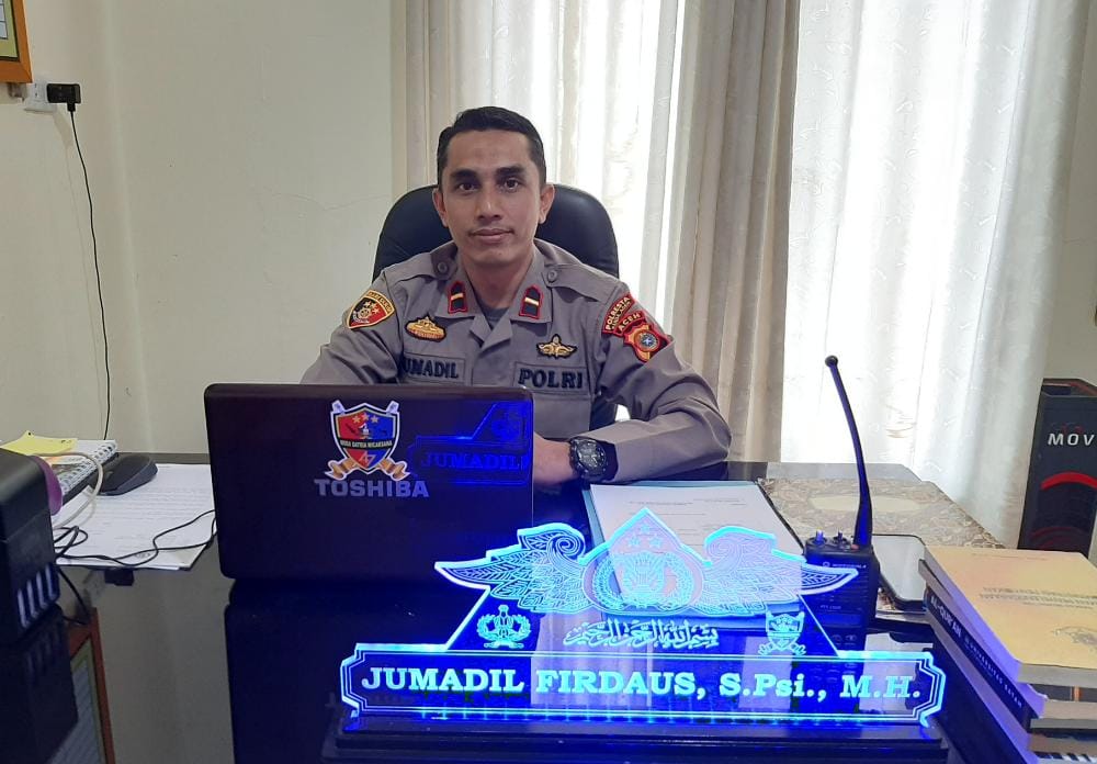 Kapolsek Darul Imarah Ipda Jumadil Firdaus