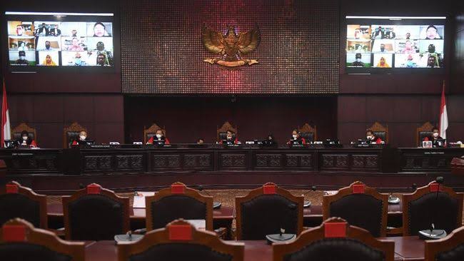 Mahkamah Konstitusi menolak gugatan perpanjangan masa jabatan Presiden RI