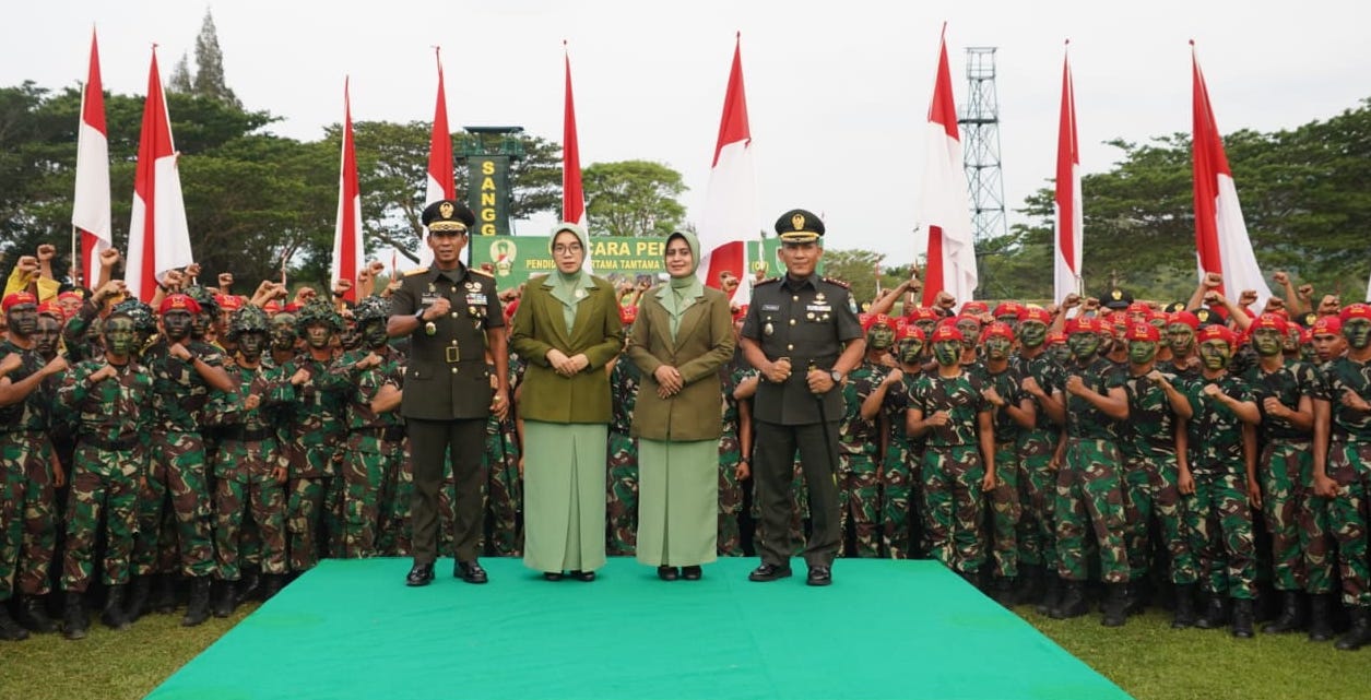 Pangdam IM resmi melantik 250 Prajurit Tamtama TNI AD Gelombang II TA 2022, Jum'at sore (14/4)