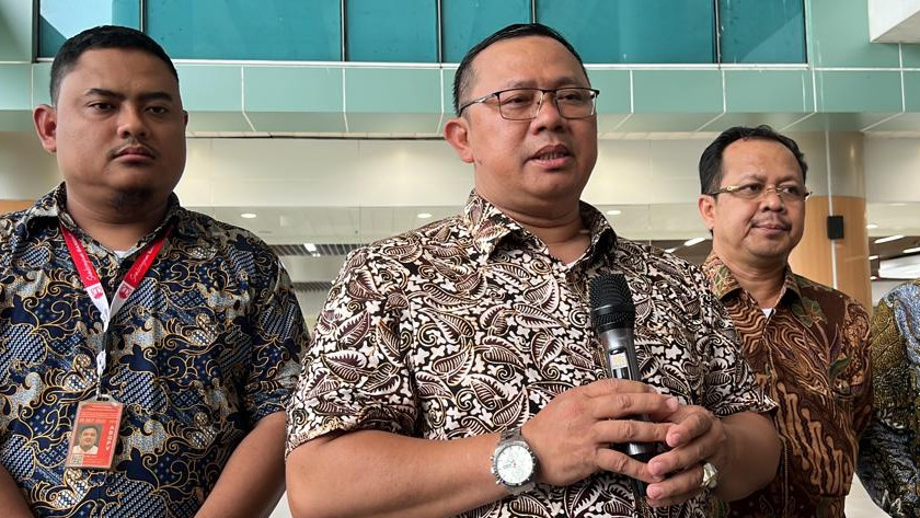 Direktur Layanan Haji Dalam Negeri Ditjen PHU Kemenag) Saiful Mujab