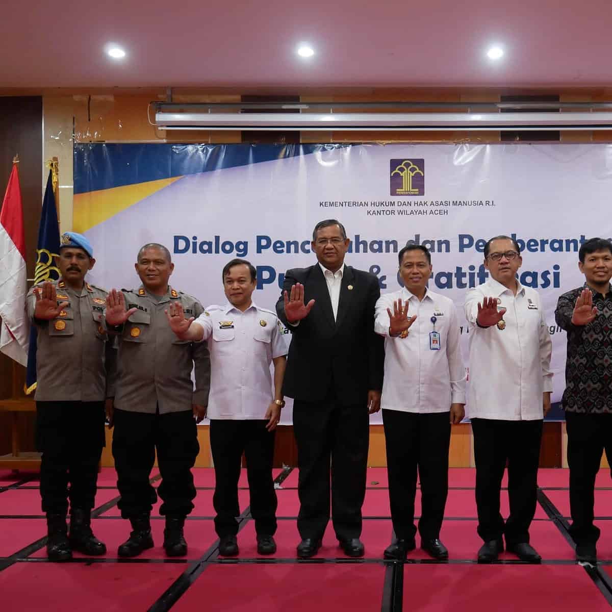 Kanwil Kemenkumham Aceh melibatkan KPK dan Akademisi dalam pencegahan dan pemberantasan pungli dan gratifikasi