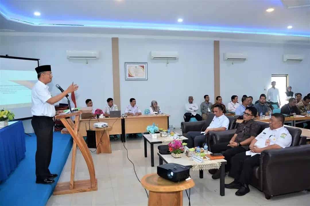 Rapat Koordinasi Reformasi Birokrasi se-Aceh, yang diselenggarakan Biro Organisasi Setda Aceh, di Sabang, Rabu (7/6)