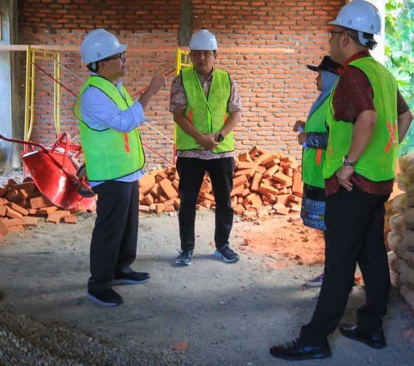 Pembangunan lokasi kantor MPU MAA dan MPD Kota Banda Aceh di Jalan Politeknik Aceh, Gampong Pango Raya, Kecamatan Ulee Kareng