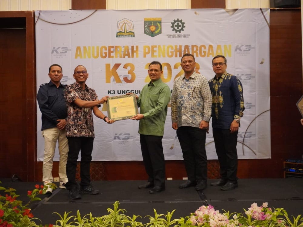 Sebanyak 60 perusahaan di wilayah Aceh menerima penghargaan kecelakaan nihil (zero accident) tahun 2023