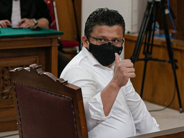 Ferdy Sambo, terpidana kasus pembunuhan berencana terhadap ajudannya Yosua Hutabarat atau Brigadir J