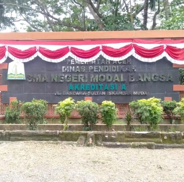 Sekolah unggul Pemerintah Aceh SMA Negeri Modal Bangsa di kawasan Blang Bintang, Aceh Besar