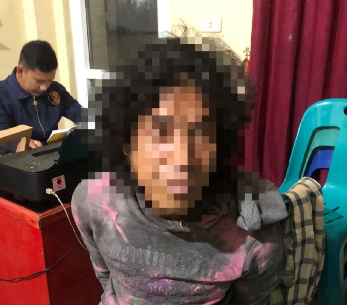 H (41), terduga pelaku penikaman hingga tewas tukang ojek di Kecamatan Wih Pesam, Bener Meriah