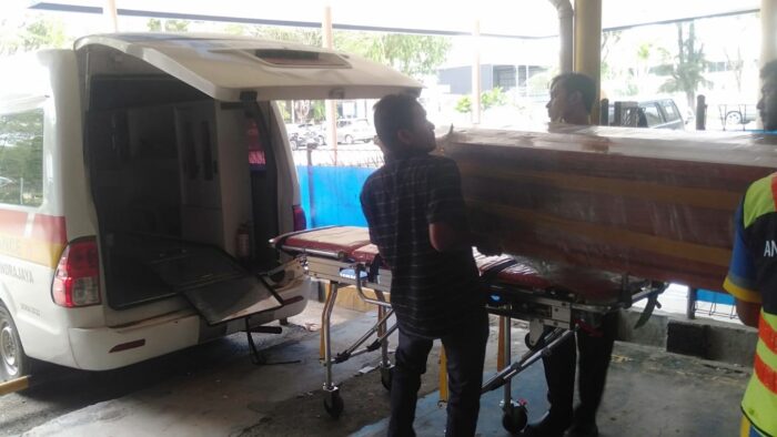 Pemulangan jenazah warga Aceh asal Pidie, Musnadi (36) yang meninggal dunia di Bengkulu