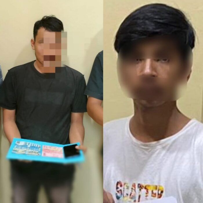 Tim Opsnal Satuan Reserse Kriminal Polres Pidie Jaya melakukan penangkapan dua pelaku judi online
