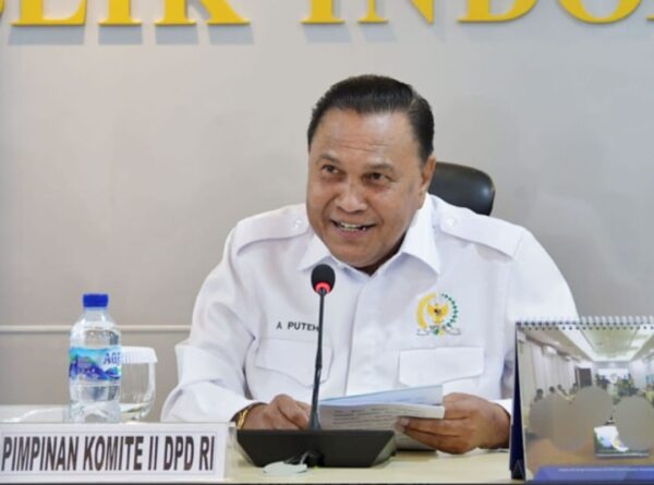Wakil Ketua Komite II DPD RI Dr Ir H Abdullah Puteh MSi
