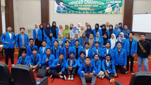 Pusat Studi Gender dan Anak (PSGA) UIN Ar-Raniry bekerja sama dengan Duta Gender UIN Ar-Raniry menggelar Gender Champion tahun 2023