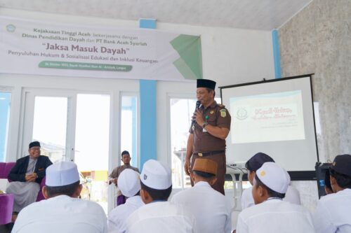 Jaksa Masuk Dayah menyambangi Dayah Hidayatul Ulum Al-Aziziyah Sungai Pauh Pusaka, Kota Langsa