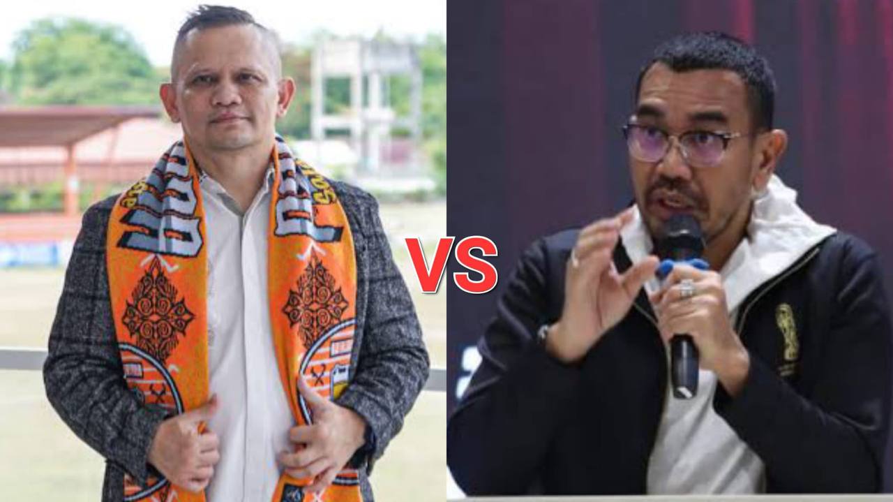 Presiden Persiraja Banda Aceh Nazaruddin Dek Gam resmi melaporkan petinggi klub Sada Sumut FC Arya Sinulingga ke Bareskrim Mabes Polri, Senin (27/11)