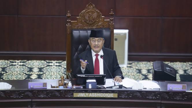 Ketua Majelis Kehormatan Mahkamah Konstitusi (MKMK) Jimly Asshiddiqie