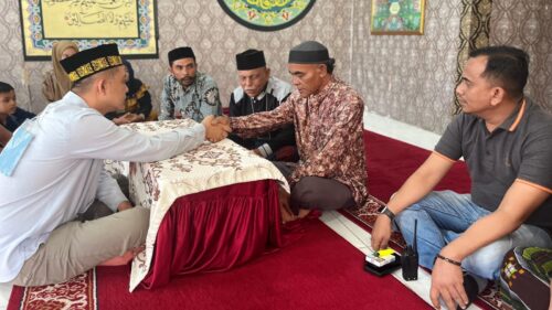 WBP Lapas Idi, Aceh Timur menjadi Wali Nikah putrinya di dalam Lapas setempat