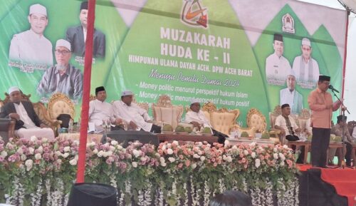 Muzakarah ke II PW HUDA Aceh Barat, Ahad, 14 Januari 2023 menghasilkan tujuh rekomendasi tolak politik uang dalam Pemilu 2024
