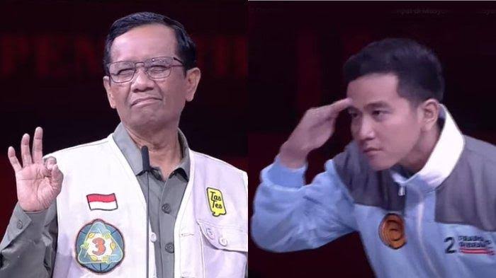 Perangai Gibran Mengolok Mahfud MD