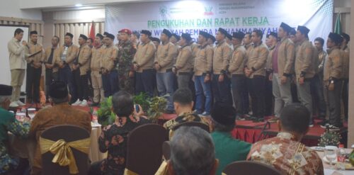 Pengurus PW Pemuda Muhammadiyah Aceh masa amaliyah 2023-2027 resmi dilantik, Selasa malam (30/1)