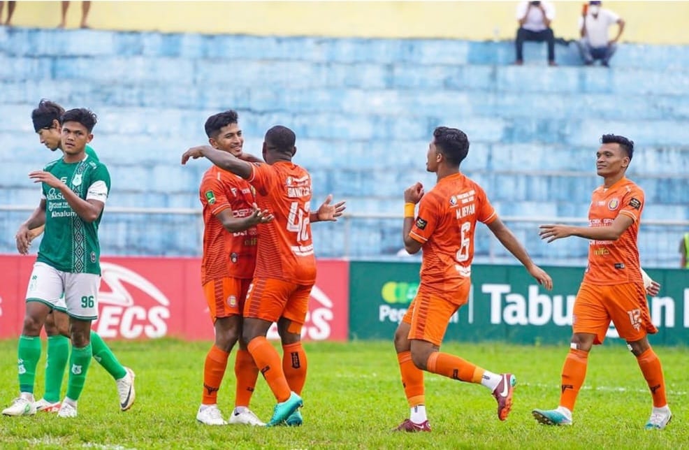 Persiraja Banda Aceh berhasil menang 2-0 atas PSMS Medan lewat dua gol dari tendangan penalti di Stadion Langsa, Sabtu sore (27/1/2024)