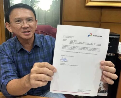 Basuki Tjahaja Purnama alias Ahok mengundurkan diri dari Komisaris Utama PT Pertamina
