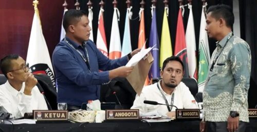 Rapat pleno rekapitulasi perolehan suara Pemilu 2024 Tingkat Provinsi Aceh digelar di Asrama Haji Banda Aceh mulai 5-10 Maret