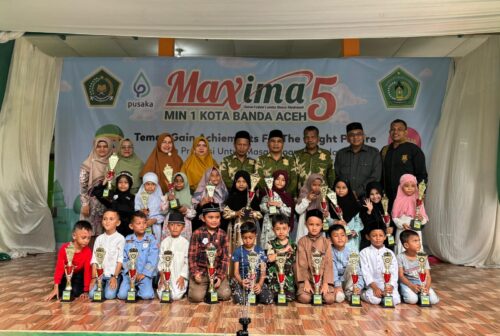 TK Ibnu Katsir berhasil menyabet juara umum Gema Eksibisi Lomba Siswa Madrasah (Maxima) 5 MIN 1 Banda Aceh yang berlangsung 5-6 Maret 2024
