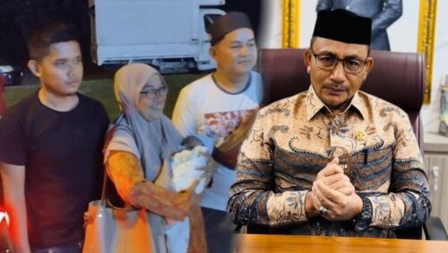 Anggota DPD RI asal Aceh H Sudirman atau Haji Uma ikut membantu biaya istri warga Aceh di Malaysia yang meninggal dunia usai persalinan dan bayinya jadi jaminan