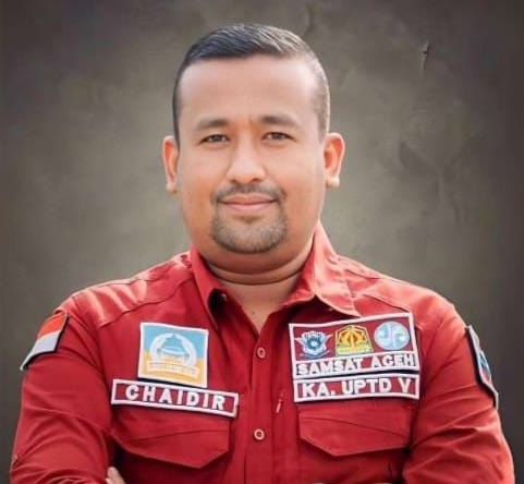 Kepala UPTD Wilayah V Badan Pengelolaan Keuangan Aceh Chaidir SE MM