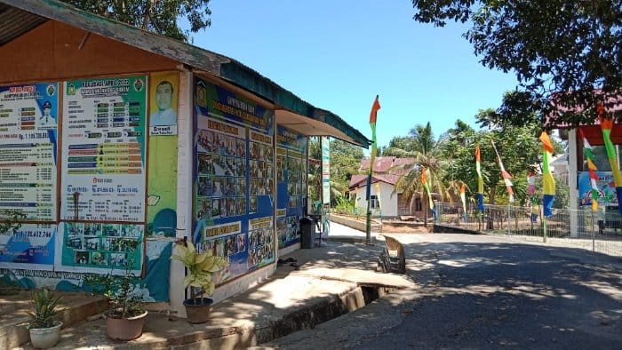 Suasana Gampong Bueng Sidom Kecamatan Blang Bintang, Aceh Besar. Foto: Istimewa