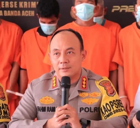 Kapolresta Banda Aceh Kombes Pol Fahmi Irwan Ramli