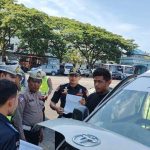 Pemeriksaan Urine dan Pra Uji (Ramp Check) di Terminal Penumpang Angkutan Umum Tipe C Kota Lhokseumawe. Foto: Istimewa