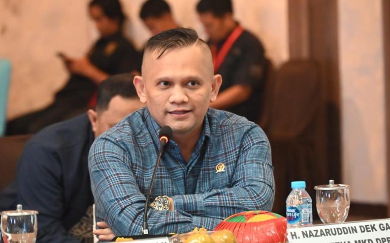 Presiden Persiraja Banda Aceh Nazaruddin Dek Gam