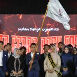 Bunda Genre Aceh Mellani Subarni menghadiri Malam Puncak Apresiasi Duta Genre dan Jambore Ajang Kreatifitas sekaligus Pelantikan Pengurus Baru Forum Genre Provinsi Aceh Periode 2024-2026 di Hermes Palace Hotel, Sabtu malam (13/7/2024). Foto: Istimewa