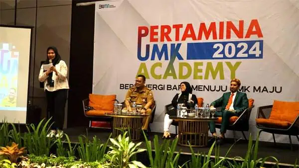 Sebanyak 25 pelaku UMK di Aceh mengikuti pelatihan dan pendampingan yang dikemas dalam program Pertamina UMK Academy 2024. Foto: Istimewa | INFOACEH.net Sebanyak 25 pelaku UMK di Aceh mengikuti pelatihan dan pendampingan yang dikemas dalam program Pertamina UMK Academy 2024. Foto: Istimewa