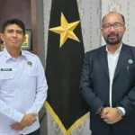 Kepala BNNP Aceh Brigjen Pol Marzuki Ali Basyah bersama Ketua DPW ADI Aceh Prof Dr Syamsul Rijal MAg. Foto: Istimewa