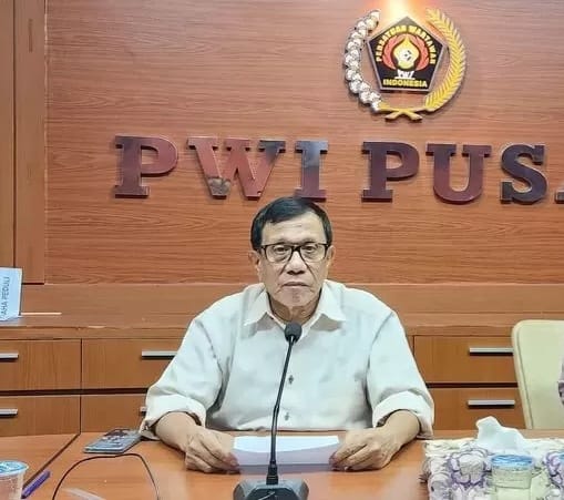 Ketua Umum PWI Pusat, Hendry Ch Bangun