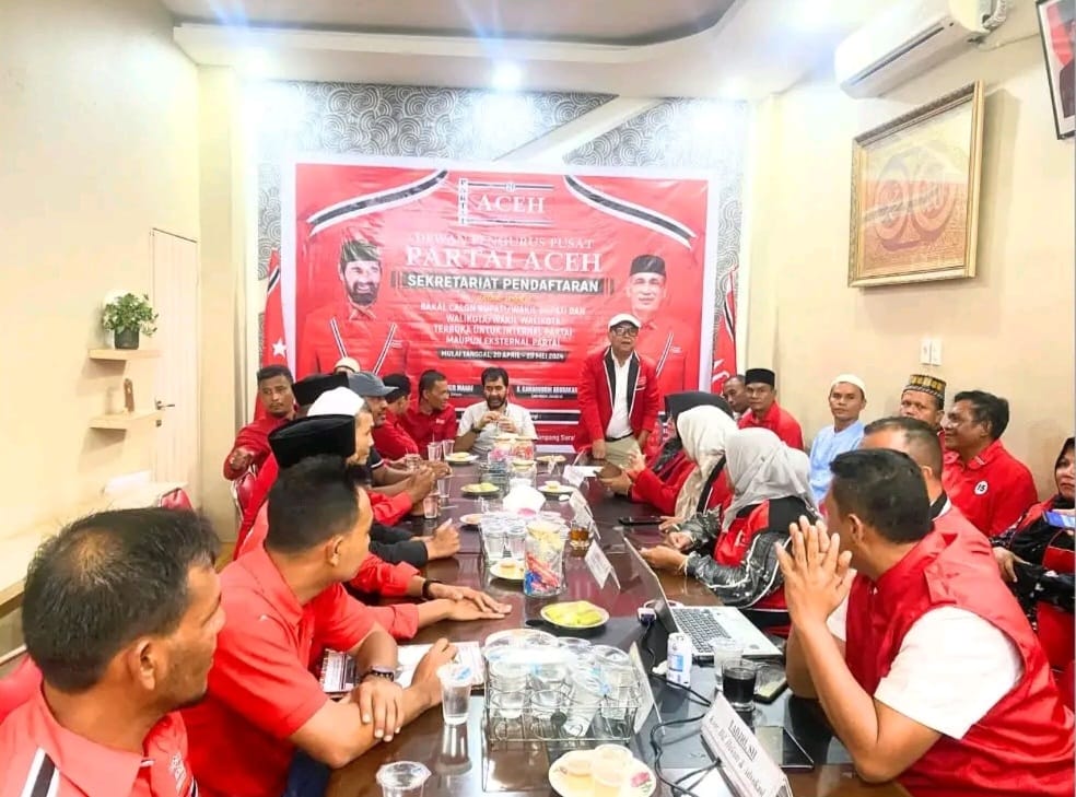 Seleksi Calon Kepala Daerah yang diadakan oleh Partai Aceh baru-baru ini dinilai terkesan hanya main-main saja. Foto: Istimewa