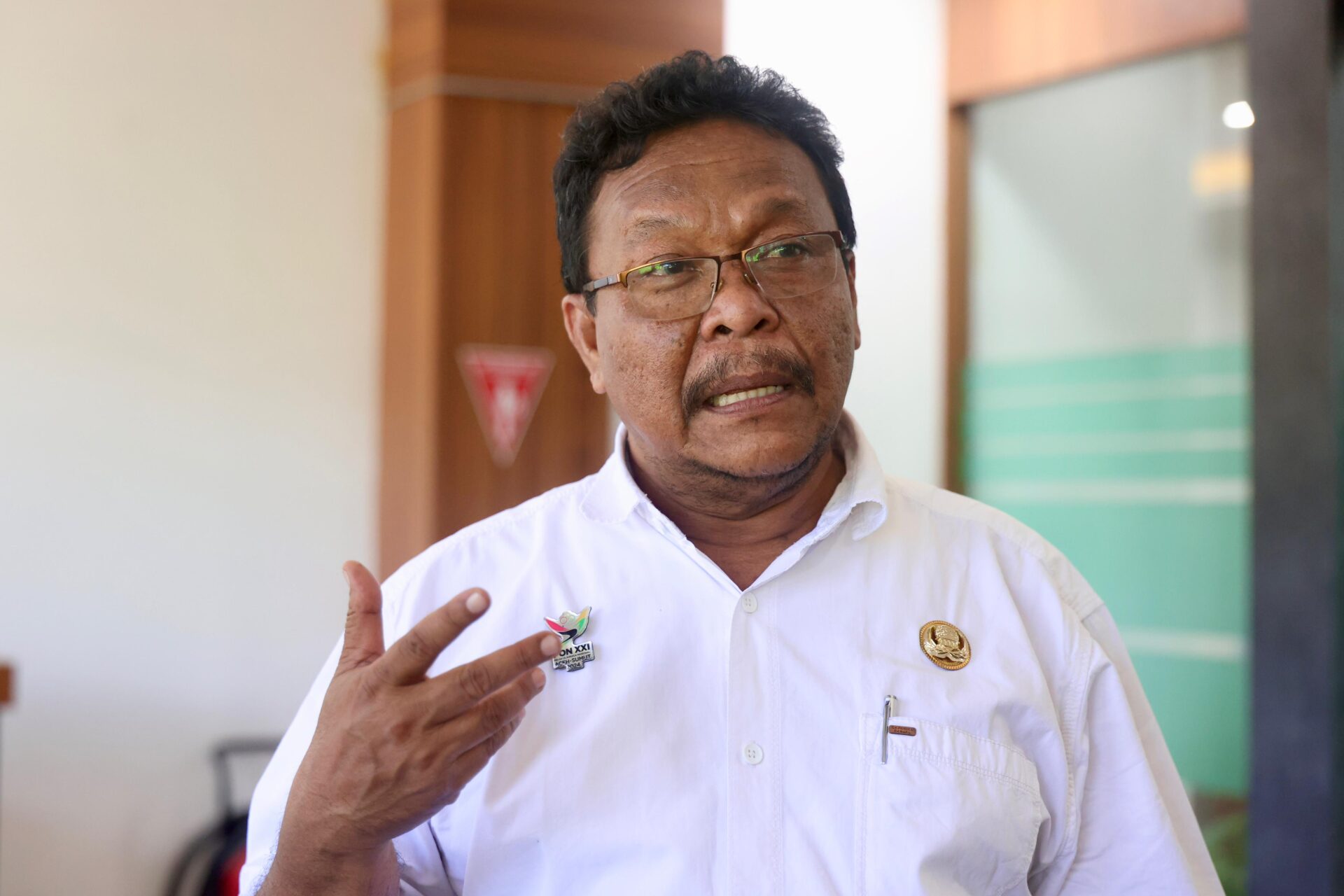 Saifullah Abdulgani (SAG) ditunjuk jadi juru bicara PB PON XXI Aceh - Sumut 2024 Wilayah Aceh. (Foto: For Infoaceh.net)