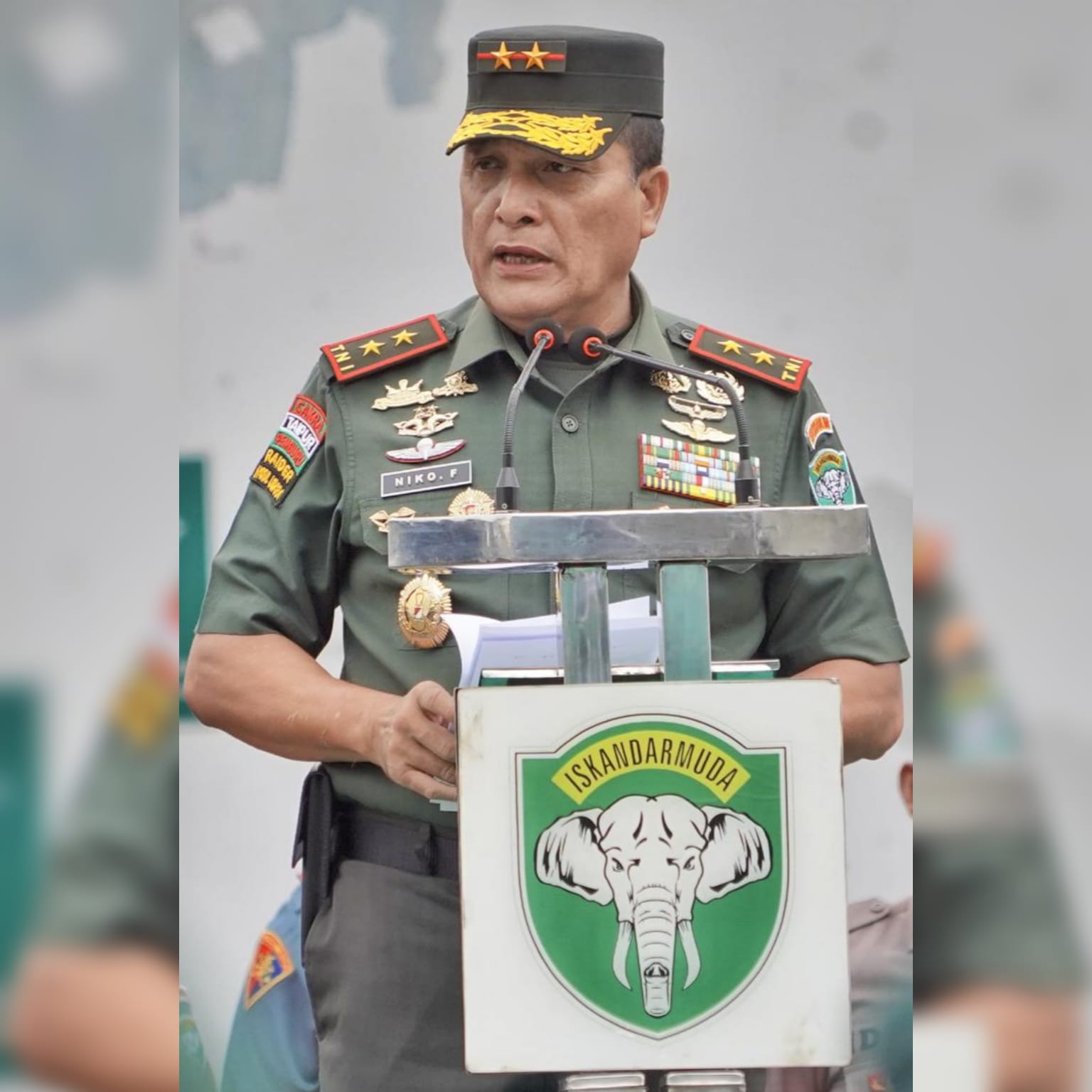 Pangdam Iskandar Muda Mayjen TNI Niko Fahrizal