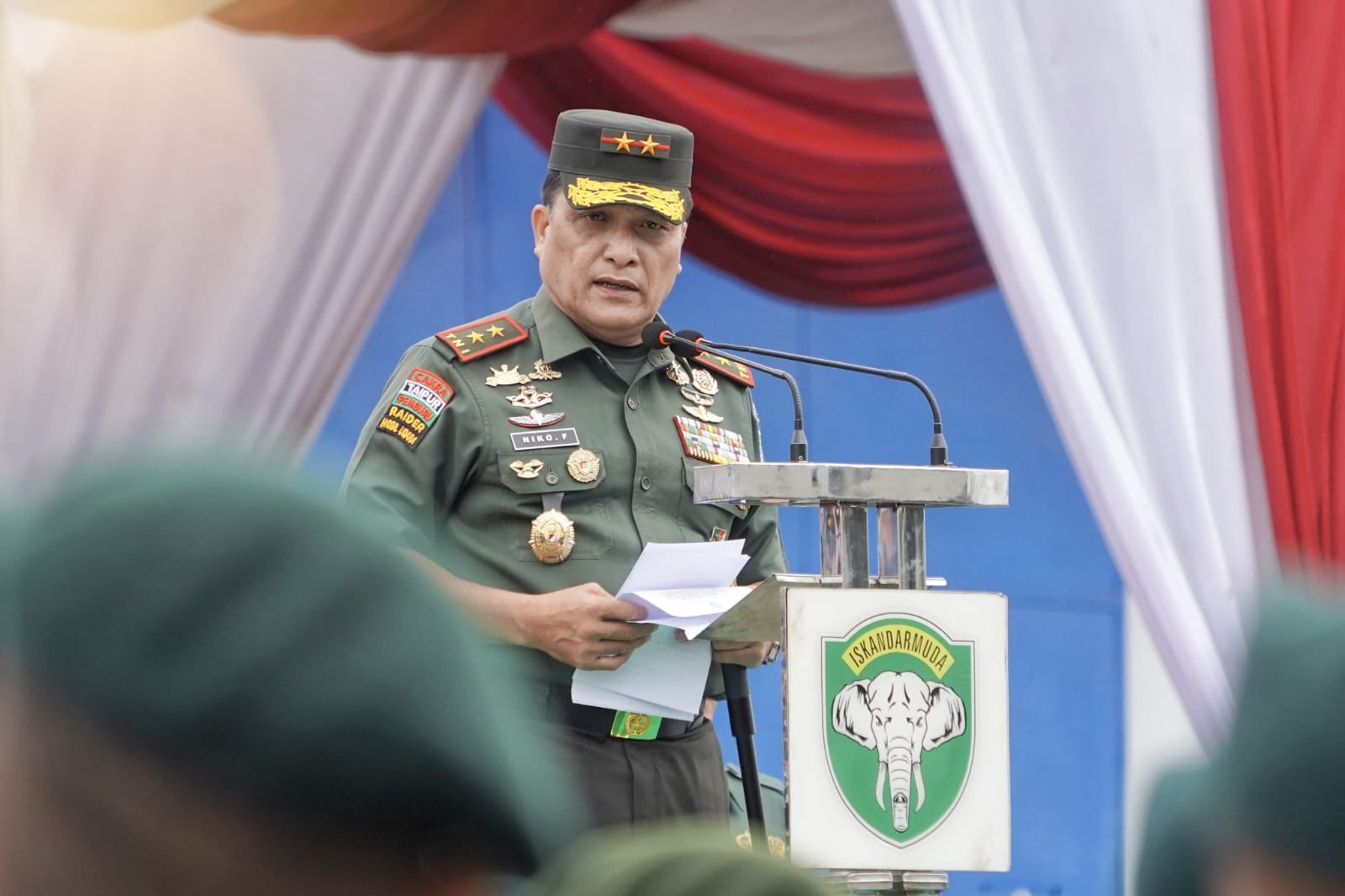 Pangdam Iskandar Muda Mayjen TNI Niko Fahrizal