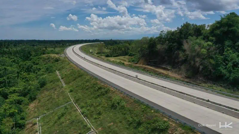PT Hutama Karya akan membuka fungsional ruas Jalan Tol Padang Tiji-Seulimeum mulai Ahad (21/12/2024). (Foto: For Infoaceh.net)