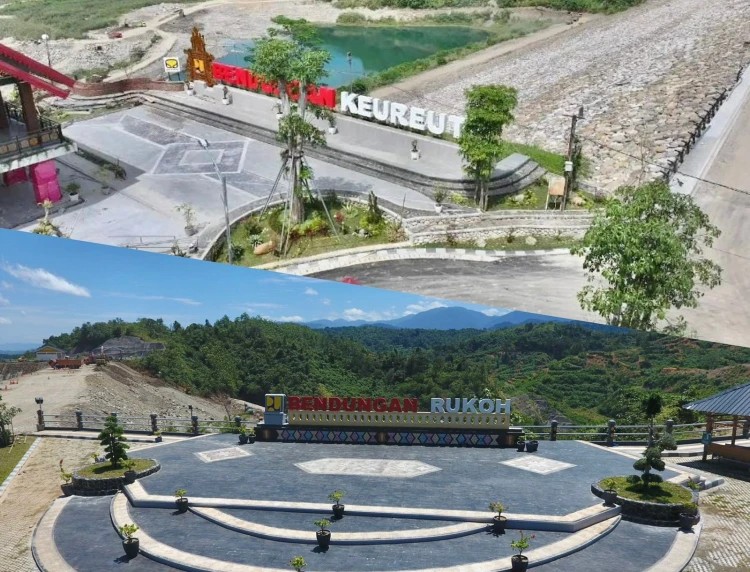 Bendungan Rukoh dan Keureuto siap diresmikan awal tahun2025. Foto: Dok. Kementerian PU