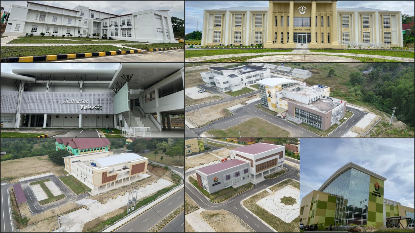 PT Hutama Karya menyelesaikan pembangunan 7 gedung kampus di Universitas Malikussaleh (Unimal) Lhokseumawe pada November 2024 dan siap diresmikan awal 2025. (Foto: For Infoaceh.net)