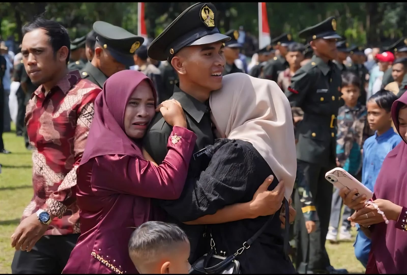 Sebanyak 78 orang anak yatim lulus menjadi Anggota TNI AD di Kodam Iskandar Muda (IM)